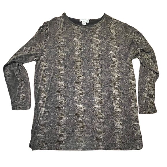 FRAZIER LAWRENCE NYLON/SPANDEX STRETCH BLOUSE SIZE SMALL - Picture 1 of 7